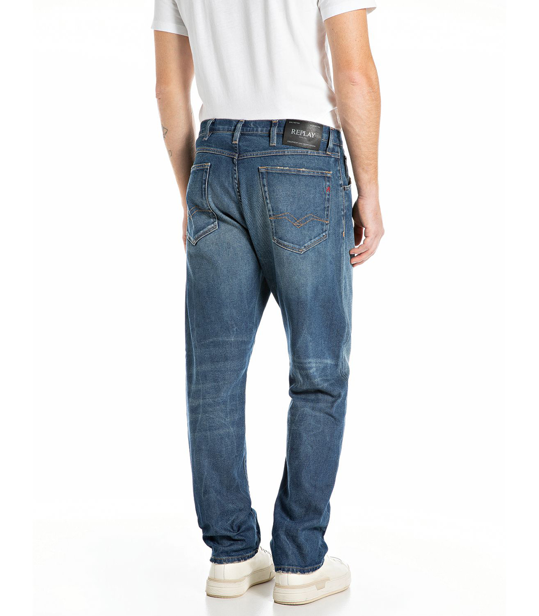 NEW リラックステーパードWAINE コンフォートストレッチデニム 詳細画像 ダークブルー 2